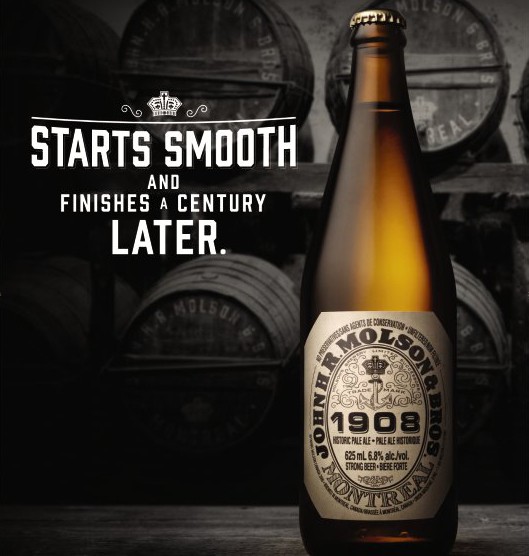 Molson 1908 Pale Ale – Heritage Innovation Launch